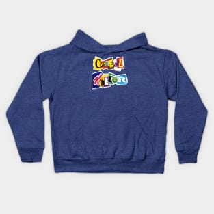 Cereal Killer Ransom Note Kids Hoodie